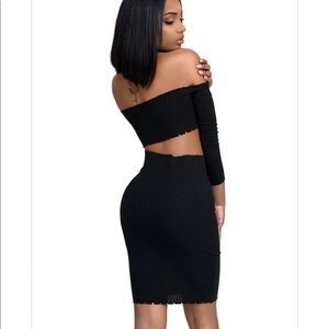 2 Piece Pencil Skirt Set